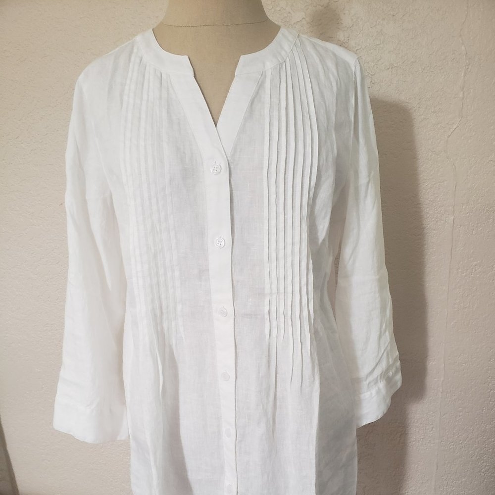 NWT - Coldwater Creek Linen Tunic